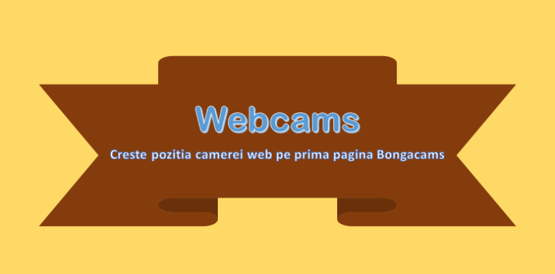 Creste pozitia camerei pe prima pagina Bongacams