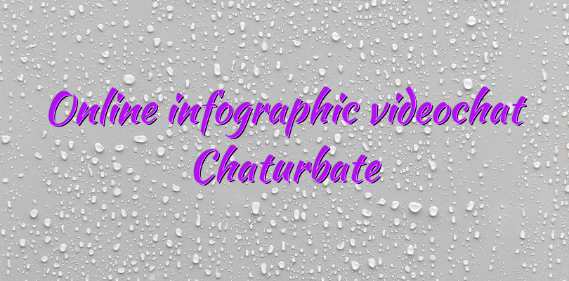 Online infographic videochat Chaturbate