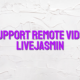 Chat support remote videochat LiveJasmin