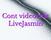 Cont videochat LiveJasmin