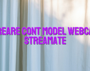 Creare cont model webcam Streamate