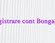 Inregistrare cont Bongacams