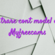 Inregistrare cont model camgirl Myfreecams