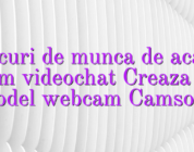 Locuri de munca de acasa forum videochat Creaza cont model webcam Camsoda