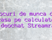 Locuri de munca de acasa pe calculator videochat Streamray