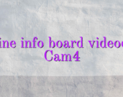 Online info board videochat Cam4