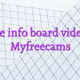 Online info board videochat Myfreecams