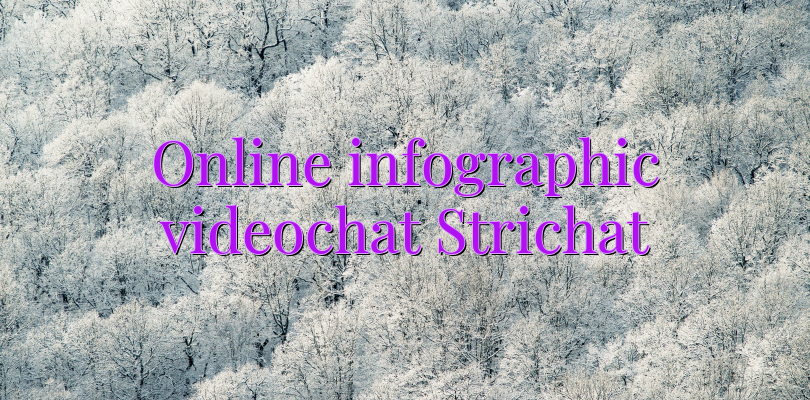 Online infographic videochat Strichat