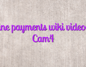 Online payments wiki videochat Cam4