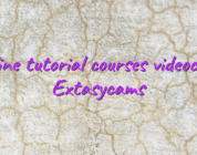 Online tutorial courses videochat Extasycams