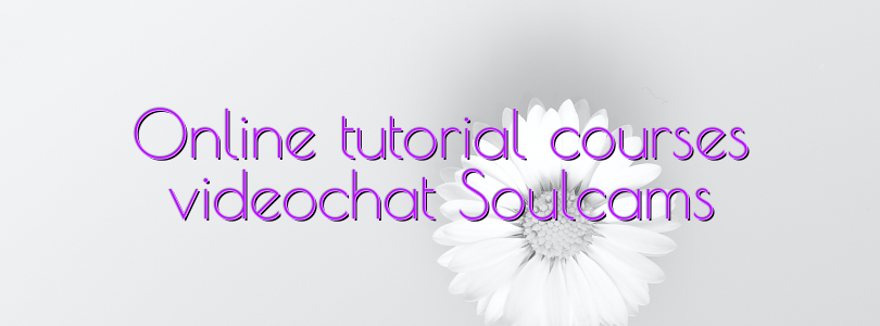 Online tutorial courses videochat Soulcams