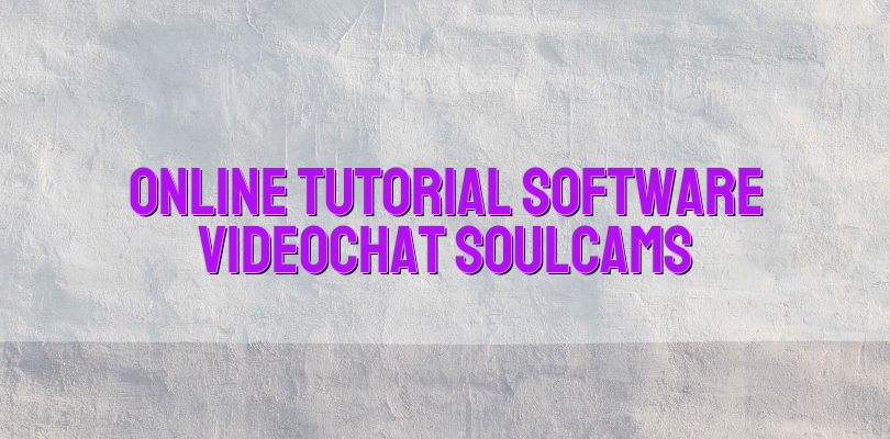 Online tutorial software videochat Soulcams