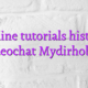 Online tutorials history videochat Mydirhobby