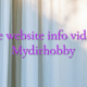 Online website info videochat Mydirhobby