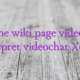 Online wiki page videochat interpret videochat Xcams