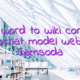 Online word to wiki converter videochat model webcam Camsoda