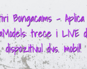 Stiri Bongacams – Aplicația BongaModels: treceți LIVE de pe dispozitivul dvs. mobil!