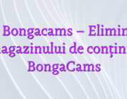 Stiri Bongacams – Eliminarea magazinului de conținut BongaCams